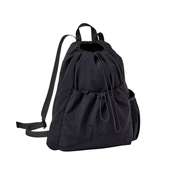all in motion Handbags - 20L Cinch Backpack - All In Motion™ Black: Water Repellent, Softside, Recycled
